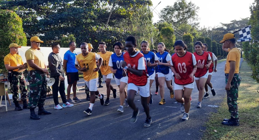 Korem 174/ATW memberikan kesempatan juga bagi remaja putri baik Orang Asli Papua maupun Non Asli Papua untuk menjadi anggota TNI AD