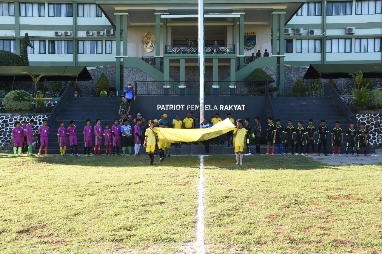 Pondok pesantren Hidayatullah Manokwari menangkan pertandingan lanjutan Liga Santri Piala Kasad 2022, kalahkan Pondok pesantren Nurul Jannah