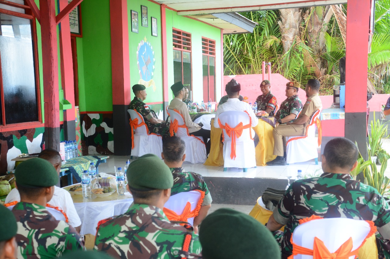 Komandan Pusat Kesenjataan Artileri Medan (Danpussenarmed) Mayjen TNI Yudhy Chandra Jaya, M.A., melaksanakan Kunjungan Kerja