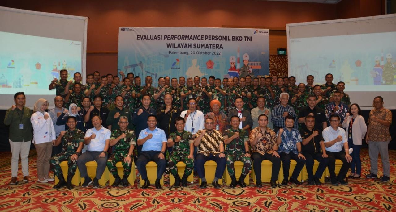 Evaluasi Performance dan pembekalan terhadap penugasan Prajurit TNI di lingkungan PT Pertamina (Persero) Wilayah Sumatera