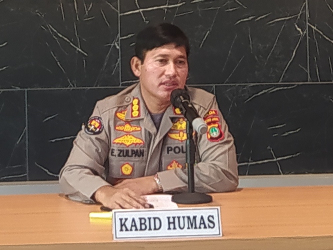 Kabid Humas Polda Metro Jaya Kombes Pol. Endra Zulpan membenarkan adanya laporan tersebut