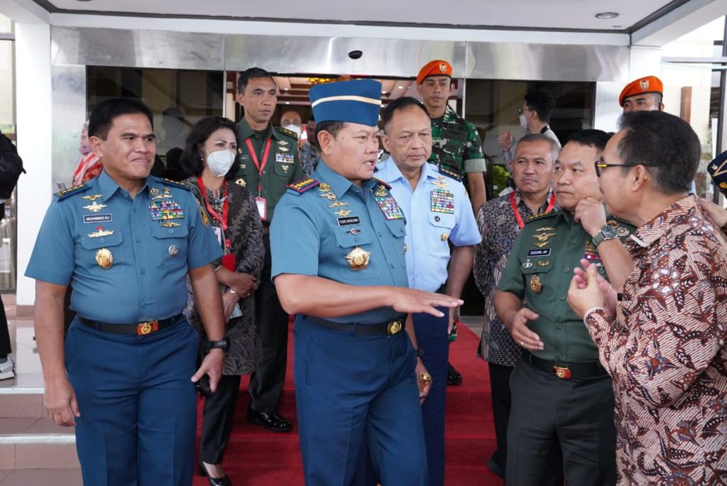 Panglima TNI Laksamana TNI Yudo Margono, S.E., M.M. menghadiri Rapat Kerja Nasional (Rakernas) Badan Kependudukan dan Keluarga Berencana Nasional