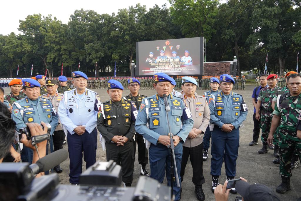 Pelaksanaan Operasi Penegakan Ketertiban (Gaktib) dan Operasi Yustisi Polisi Militer TNI akan digelar sepanjang Tahun 2023
