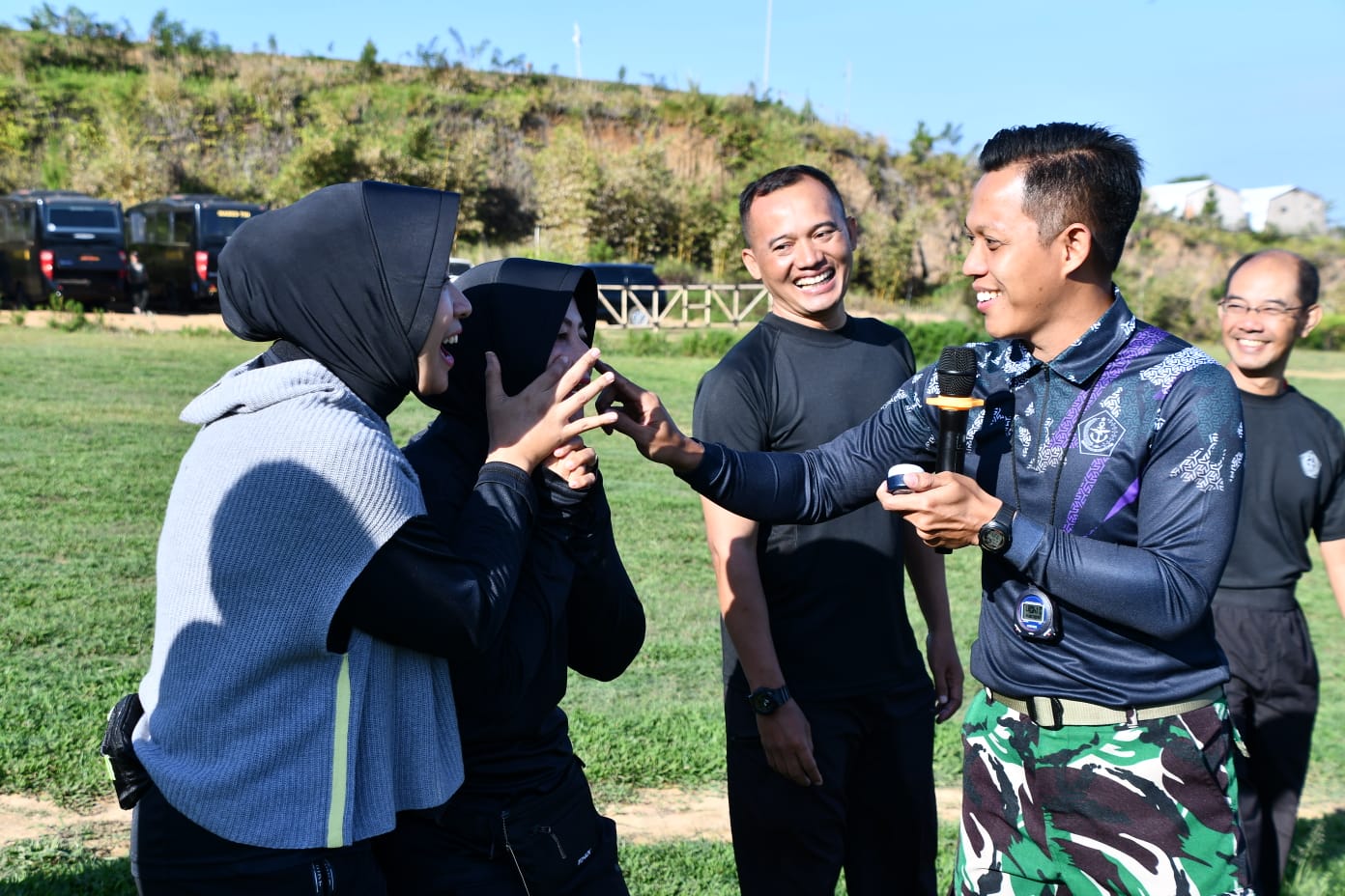 Pusat Psikologi TNI mendukung latihan fungsi teknis penerangan Puspen TNI dengan memberikan pelatihan team building