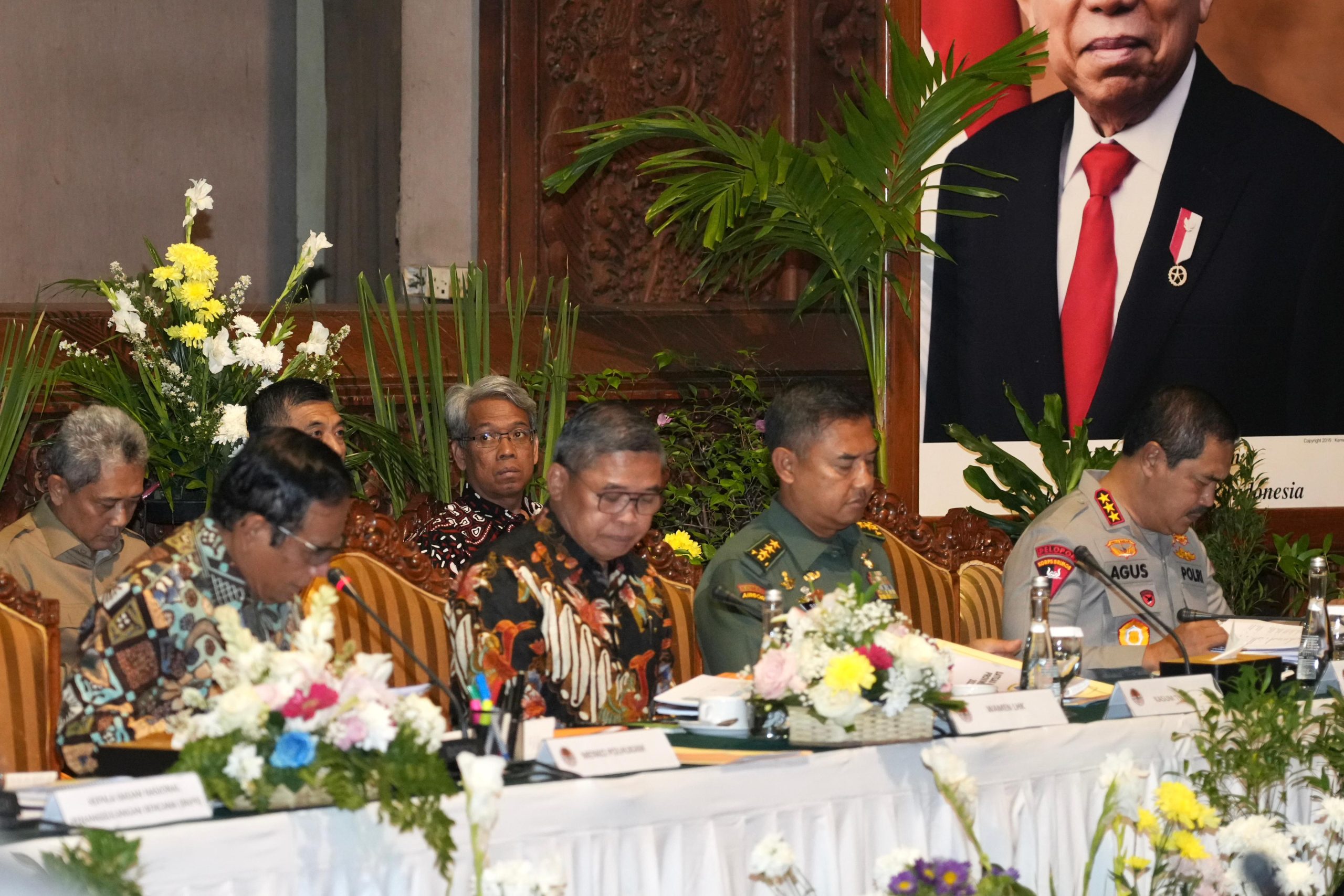 Rapat Koordinasi Karhutla dan Usulan Rakor Polhukam Pembahasan Tentang Peningkatan Upaya Penanggulangan Karhutla Pada Masa El-Nino Tahun 2023