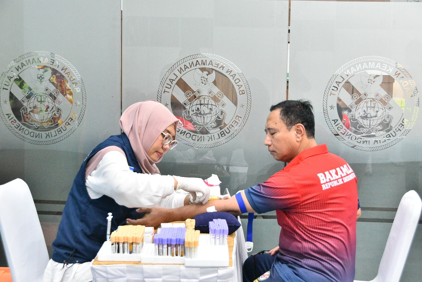 Bakamla RI adakan kegiatan rutin berupa Medical Check-Up (MCU) bagi setiap personel yang berdinas di Mabes Bakamla RI dan Kantor Rawamangun