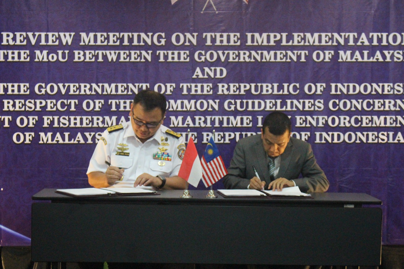 Deputi Informasi, Hukum, dan Kerja Sama (Inhuker) Bakamla RI Laksda Bakamla Dr. Samuel H. Kowaas, M.Sc., menjadi ketua Delegasi Indonesia