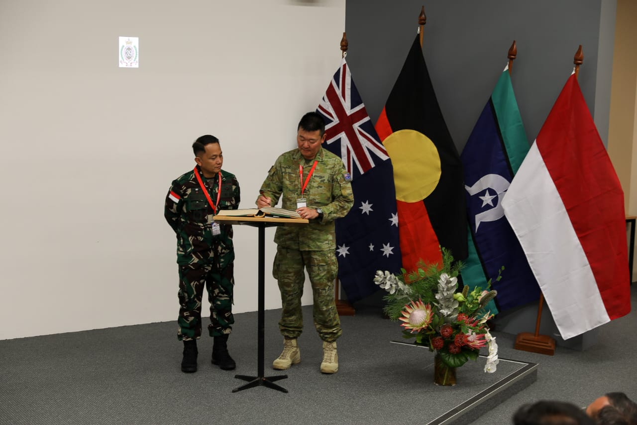 Tentara Nasional Indonesia (TNI) dan Australian Defence Forces (ADF) menggelar Latihan Bersama (Latma) Nusa Bhakti Ausindo tahun 2023