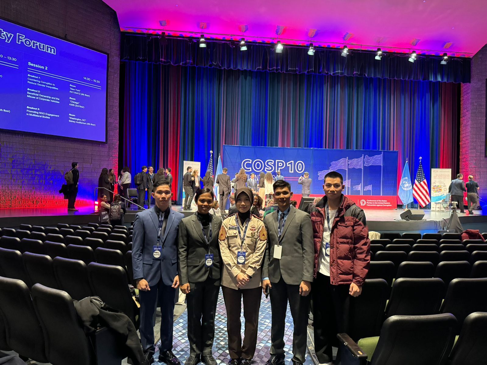 Brigadir Taruna AKPOL Helena Fiorentina meraih juara dalam kompetisi esai The 10th session of the UNCAC Conference of the States Parties
