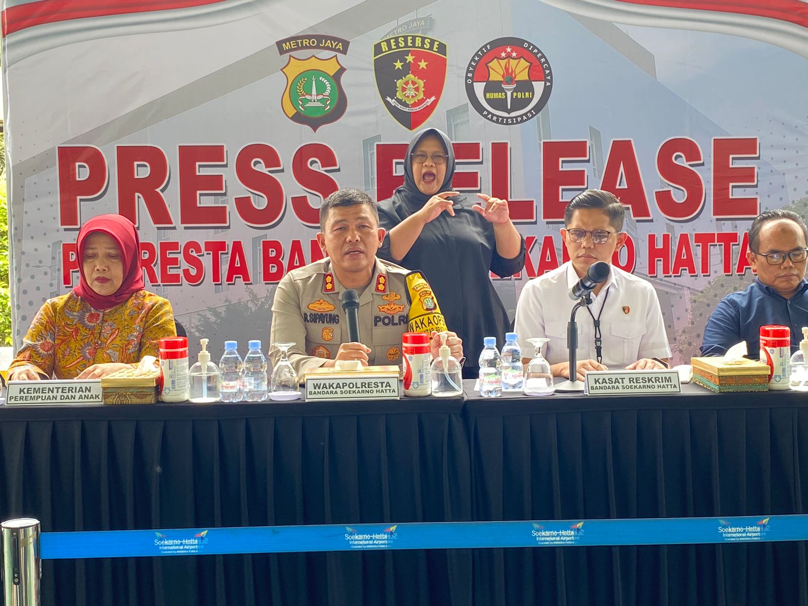 Polres Kota Bandara Soetta mengungkap jaringan produsen film porno yang melibatkan anak di bawah umur