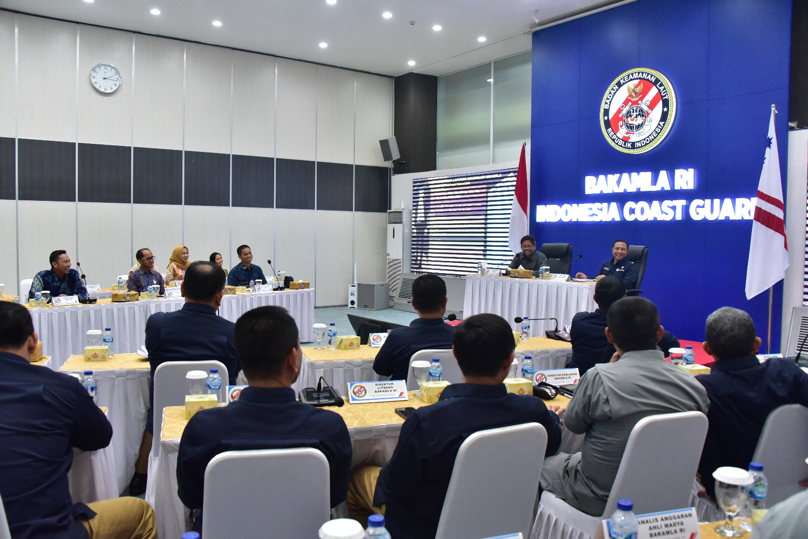 Bakamla RI mengadakan Soft Entry Meeting Pemeriksaan BPK RI Atas Laporan Keuangan Bakamla RI Tahun Anggaran 2023