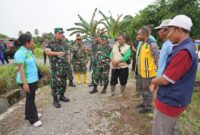 Pangdam mengarahkan para stakeholder untuk mempercepat optimasi lahan yang ada dan memberi sokongan materil dan moril