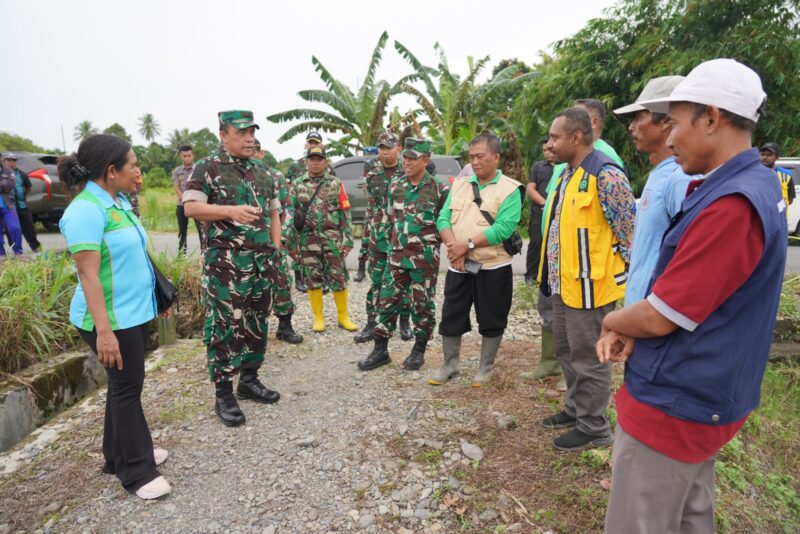 Pangdam mengarahkan para stakeholder untuk mempercepat optimasi lahan yang ada dan memberi sokongan materil dan moril