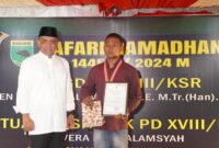 Pangdam XVIII/Kasuari beserta seluruh keluarga besar Kodam menyampaikan rasa bangga dan apresiasi kepada Prada Rio