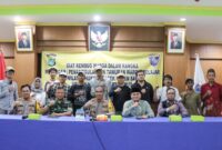 Kapolres Metro Jakarta Timur Kombes Pol. Nicolas Ary Lilipaly bersama Pejabat Utama dan empat pilar Kec. Duren Sawit serta Kel. Klender