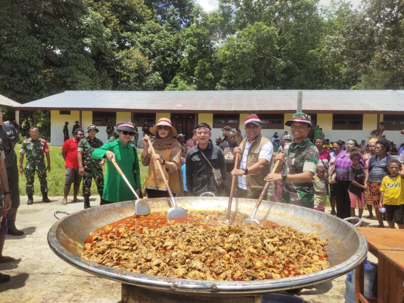 Pangdam mengapresiasi kegiatan masak “Kuali Merah Putih
