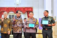 Panglima TNI Jenderal TNI Agus Subiyanto menghadiri acara Penyerahan Surat Pemberitahuan (SPT) Tahunan Pajak Tahun 2023
