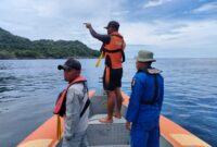 Bakamla RI yang tergabung dalam Tim SAR gabungan masih terus mencari korban kecelakaan satu Anak Buah Kapal (ABK) KM Alistya Utama