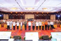 Panglima TNI Jenderal TNI Agus Subiyanto hadir dalam Rapat Koordinasi (Rakor) Lintas Sektoral Operasi Ketupat 2024