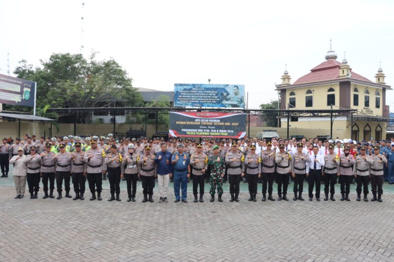Apel Gelar Pasukan dalam rangka Operasi Kepolisian Terpusat