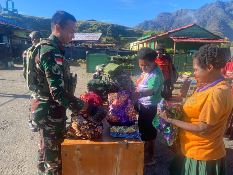 Emansipasi wanita sebagai implementasi hari Kartini, diwujudkan Komando Operasi TNI (KOOPS TNI) HABEMA bersama para Kartini Papua