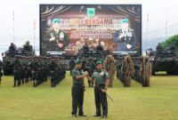 Mayjen TNI Haryanto, S.I.P., M.Tr.(Han)., resmi menerima tugas sebagai Panglima Kodam (Pangdam) XVIII/Kasuari