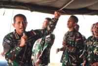Umat Kristiani di seluruh jajaran Satgas Indo RDB XXXIX-E/MONUSCO serentak laksanakan ibadah bersama di kompi masing-masing