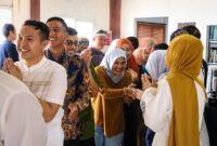 Satgas Kizi TNI Konga XXXVII-J Minusca Car melaksanakan anjangsana dan halal bihalal dengan sesama kontingen Satgas Minusca