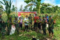 Panen raya jagung tersebut bertempat di lahan milik Kelompok Tani Kaugapu di Kampung Kaugapu, Distrik Mimika Timur l, Kab. Mimika