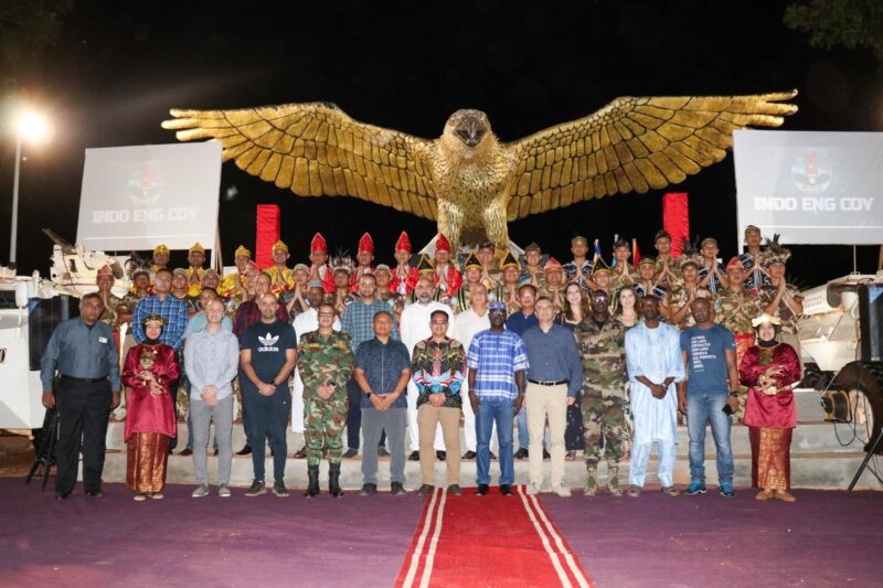 Satgas Kizi TNI Konga XXXVII-J Minusca Car gelar acara Halal bilhalal dan Gala Dinner guna menjalin silaturahmi serta memperkuat hubungan