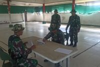 Anggota Kodim 1710/Mimika optimalkan kemampuan prajurit melalui Uji Terampil Perorangan (UTP) Jabatan yang dilaksanakan di Makodim 1710/Mimika