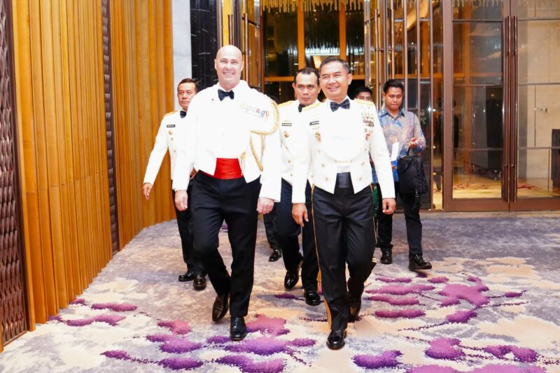 Kepala Staf Umum (Kasum) TNI Letjen TNI Bambang Ismawan, S.E., M.M., menghadiri peringatan hari Australia New Zealand Army Corps