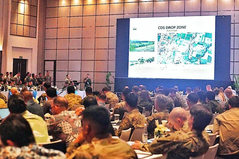 Wakil Asisten Operasi (Waasops) Panglima TNI Marsma TNI M. Taufiq Arasj, S.Sos. CHRMP., secara resmi membuka Final Planning Conference