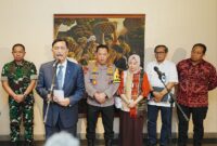 Panglima TNI Jenderal TNI Agus Subiyanto menghadiri Rapat Koordinasi Panitia Nasional terkait kesiapan Indonesia sebagai tuan rumah