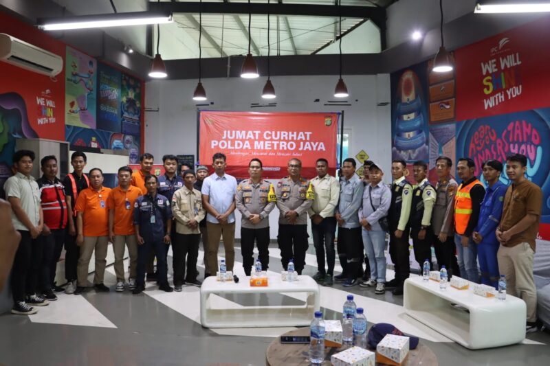 Jumat Curhat kembali digelar Polres Pelabuhan Tanjung Priok, bertempat di Gedung Pit Stop PT. Indonesia Kendaraan Terminal