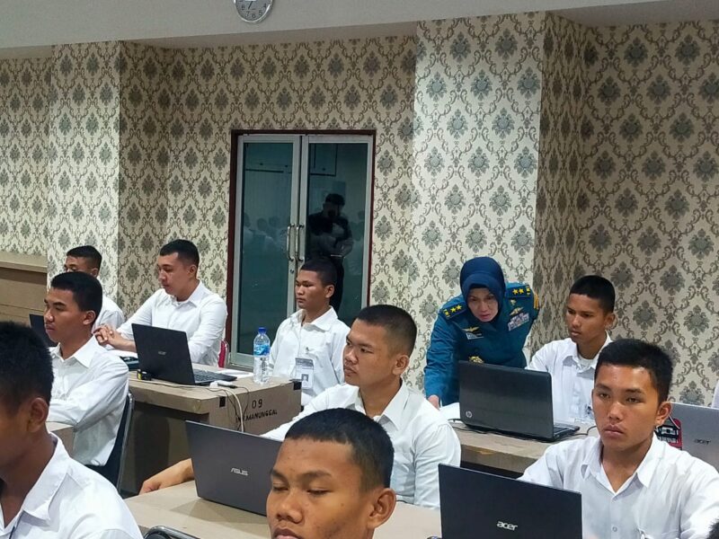 Kapuspsi TNI Laksda TNI Dr. Wiwin D. Handayani, M.Si., Psikolog. melaksanakan kegiatan Pengawasan Umum (Wasum) pada Pemeriksaan Psikologi