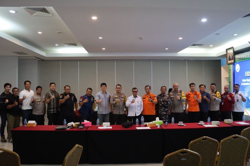 Kapolres Pelabuhan Tanjung Priok, AKBP Ferikson Tampubolon, S.I.K., M.H. menghadiri kegiatan Focus Group Discussion