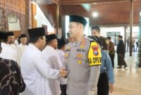 Kapolres Tulungagung AKBP Teuku Arsya Khadafi, S.H., S.I.K., M.Si. menghadiri Pengukuhan Pengurus Dewan Pimpinan Majelis Ulama Indonesia (MUI) Kecamatan