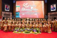 Ketua Umum Dharma Pertiwi Ny. Evi Agus Subiyanto menghadiri Acara Syukuran HUT Ke-60 Dharma Pertiwi Tahun 2024