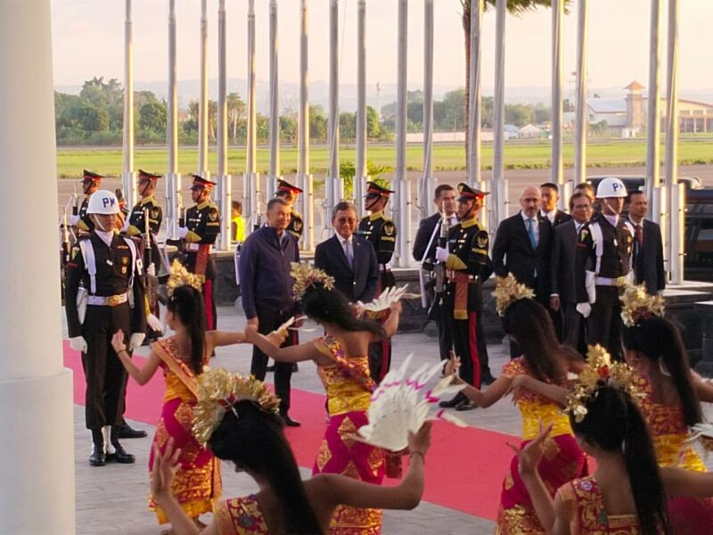 Para delegasi dari berbagai negara mulai berdatangan untuk menghadiri KTT World Water Forum