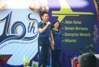 Peringatan HUT ke-10 Rumah Sakit Angkatan Udara (RSAU) dr. Dody Sardjoto, bertempat di RSAU dr. Dody Sardjoto Lanud Sultan Hasanuddin
