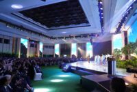 Menteri Pertahanan Republik Indonesia (Menhan RI) Prabowo Subianto menghadiri acara forum air terbesar sedunia