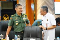 Kasum TNI Letjen TNI Bambang Ismawan mewakili Panglima TNI menghadiri rapat koordinasi tentang penyelesaian masalah lahan