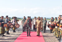 Panglima TNI Jenderal TNI Agus Subiyanto, S.E., M.Si., melaksanakan kunjungan kerja