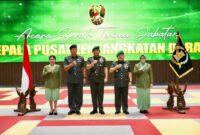 Kepala Staf Angkatan Darat (Kasad) Jenderal TNI Maruli Simanjuntak, M.Sc. memimpin Serah Terima Jabatan (Sertijab) Kepala Pusat Zeni Angkatan Darat