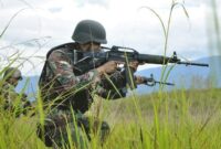 Komando Operasi TNI (KOOPS TNI) HABEMA langsung menerjunkan beberapa Tim Prajurit TNI yang berada di bawah komandonya, untuk segera menyelamatkan warga