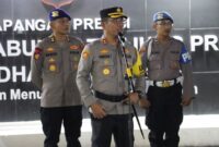 Polres Pelabuhan Tanjung Priok melaksanakan patroli skala besar di wilayah hukumnya