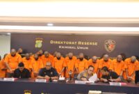 Subdit Jatanras Ditreskrimum Polda Metro Jaya berhasil mengungkap jaringan judi online di empat Lokasi Daerah Bogor Jawa Barat