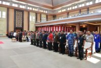 Pangdam XVIII/Kasuari Mayjen TNI Haryanto, S.I.P, M. Tr. (Han)., menghadiri Pengukuhan Pengurus Komite Daerah Ekonomi dan Keuangan Syariah