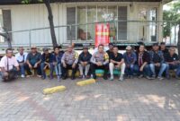 Kapolres Pelabuhan Tanjung Priok, AKBP Ferikson Tampubolon, S.I.K., M.H., kembali menggelar kegiatan Jumat curhat dan silaturahmi